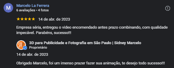Animação 3D de produto indicada a prêmio internacional de design